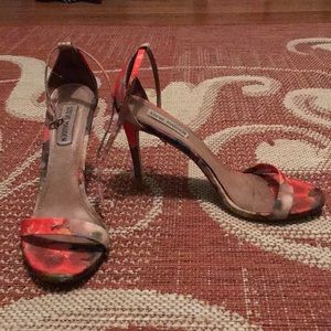 Steve Madden Floral Sandal Stilettos
